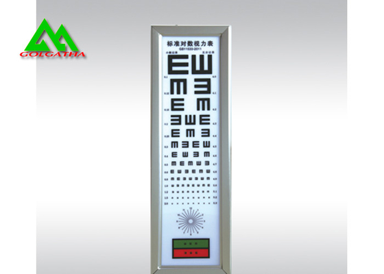 China Krankenhaus-Augenausrüstungs-Sehtafel-Leuchtkasten für für Enghtsight-Prüfung fournisseur