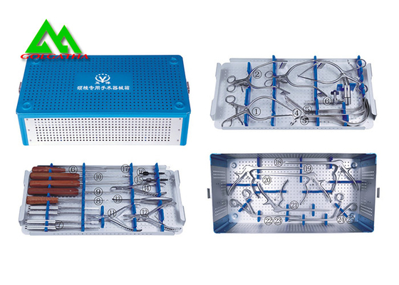 China Edelstahl-chirurgische medizinisches Instrument-Ausrüstung für die zervikalen Wirbel antibakteriell fournisseur