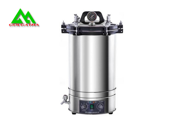 China Tragbarer Druck-Dampf-Sterilisator mit völlig der einfachen Edelstahl-Struktur funktionieren fournisseur
