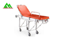 Bahren-Krankenhaus-Bett mit Rad-Unfallstations-Ausrüstungs-Edelstahl fournisseur