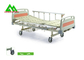 Zwei Krankenstations-Ausrüstungs-Gesundheitswesen-Betten der Wellen-drei faltende für die Pflege fournisseur